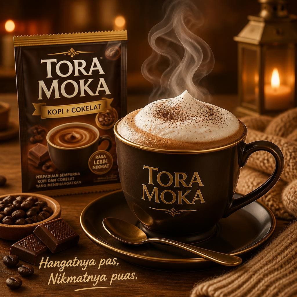 TORA MOKA Warkop Fresh dengan rasa kopi susu coklat moka